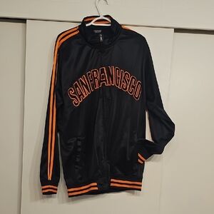 Black & Orange San Francisco Track Jacket